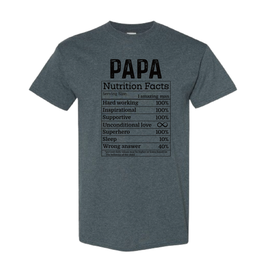 Papa Ingredients Shirt