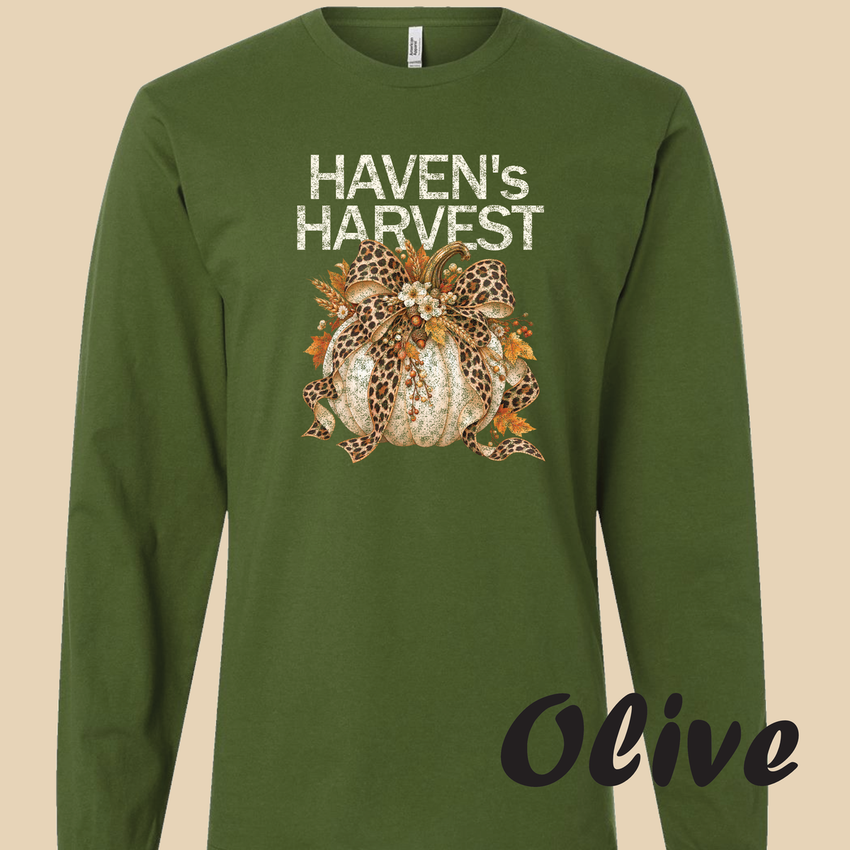 HAVEN's Harvest Pumpkin Long Sleeve