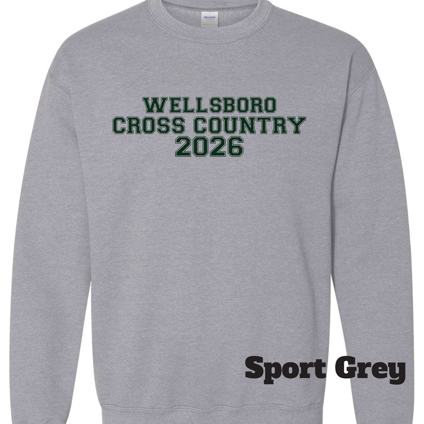 Wellsboro Cross Country Crewneck Sweatshirt