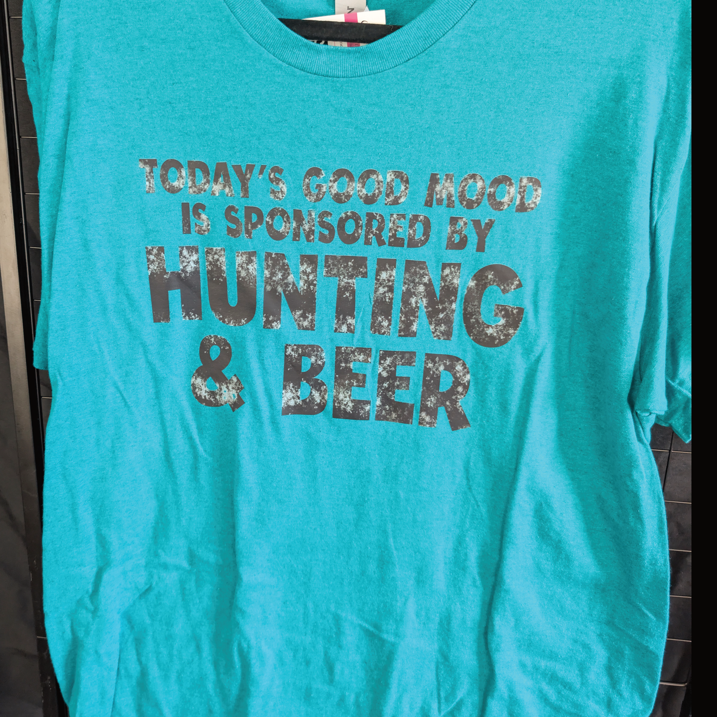 Today's Good Mood is Sponsored By Hunting and Beer T-shirt