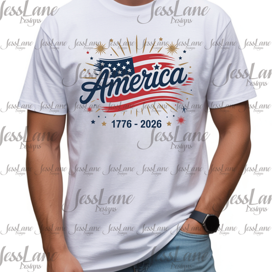 America 1776 - 2026 Flag 250 Shirt