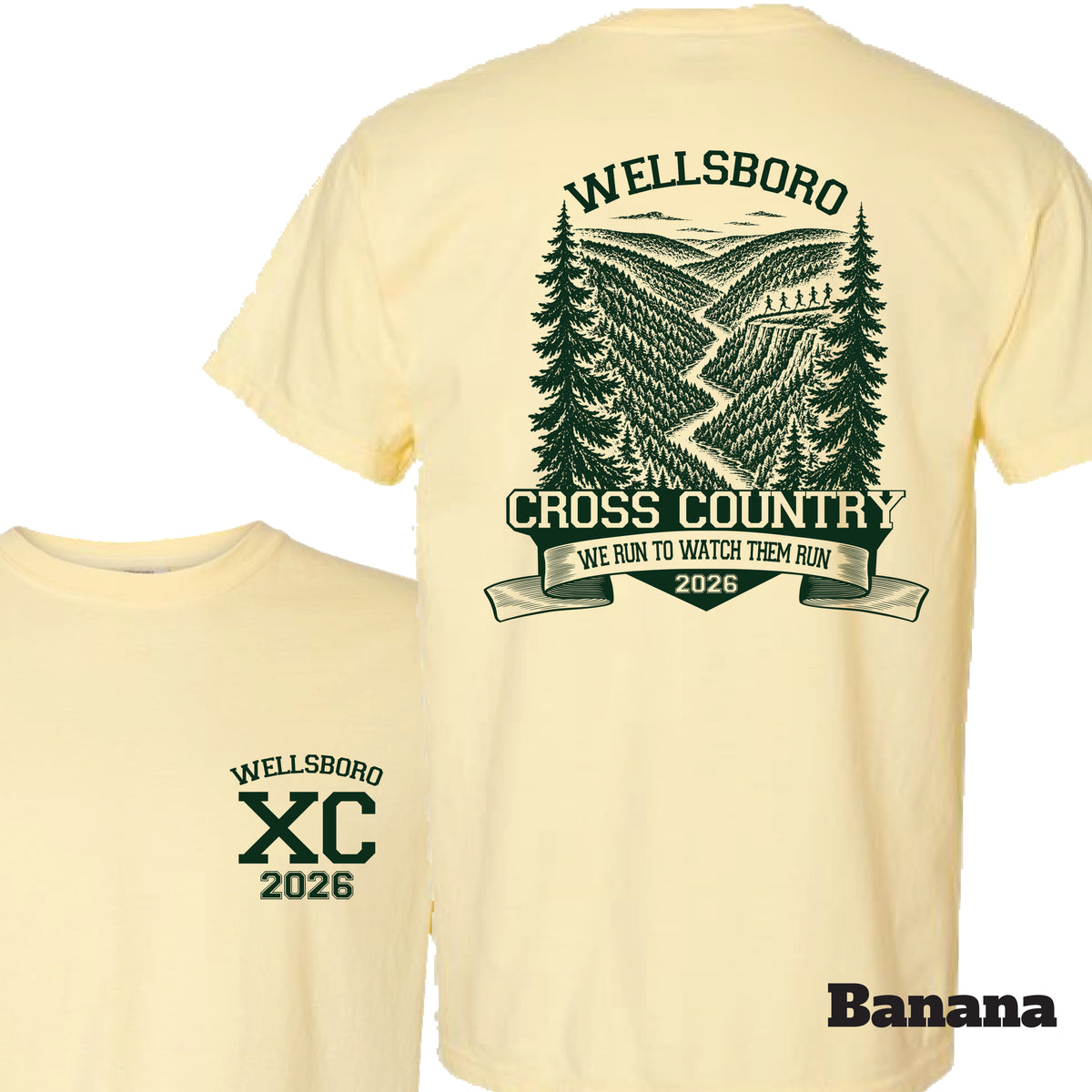 Wellsboro Cross Country Canyon Back
