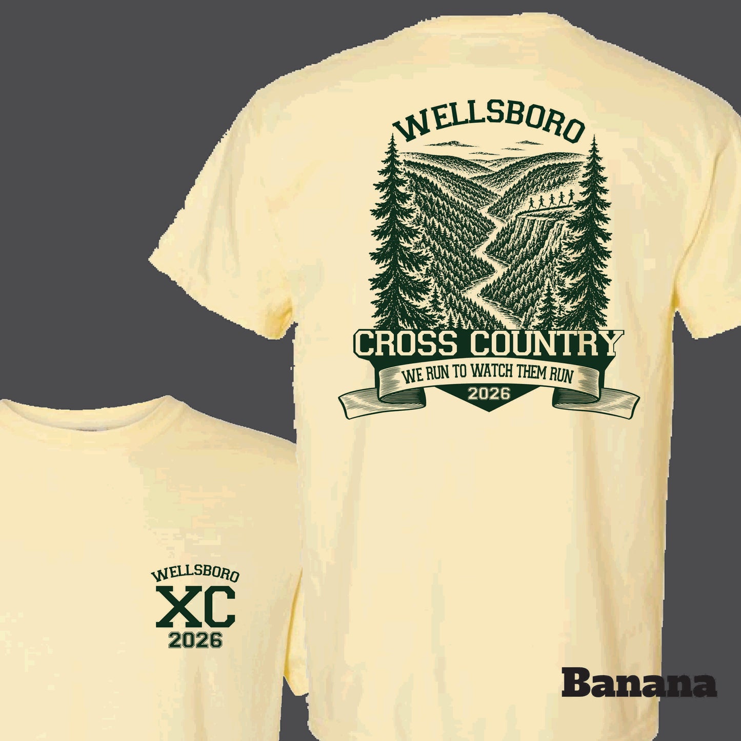 Wellsboro Cross Country Canyon Back