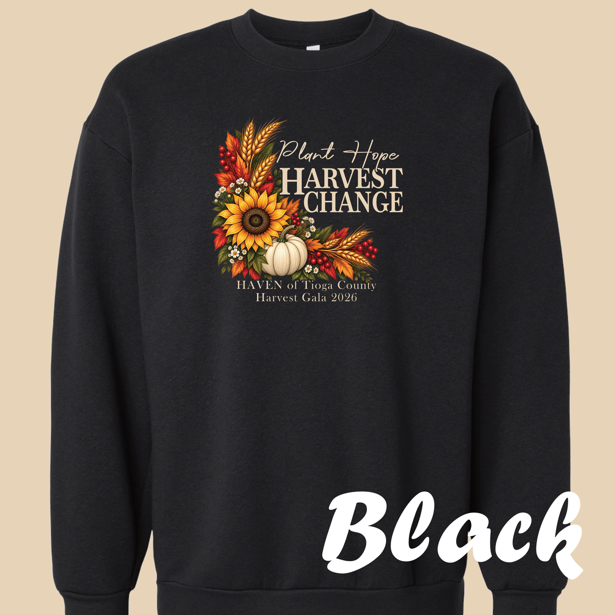 Plant Hope Harvest Change Crew Neck Sweatshirt