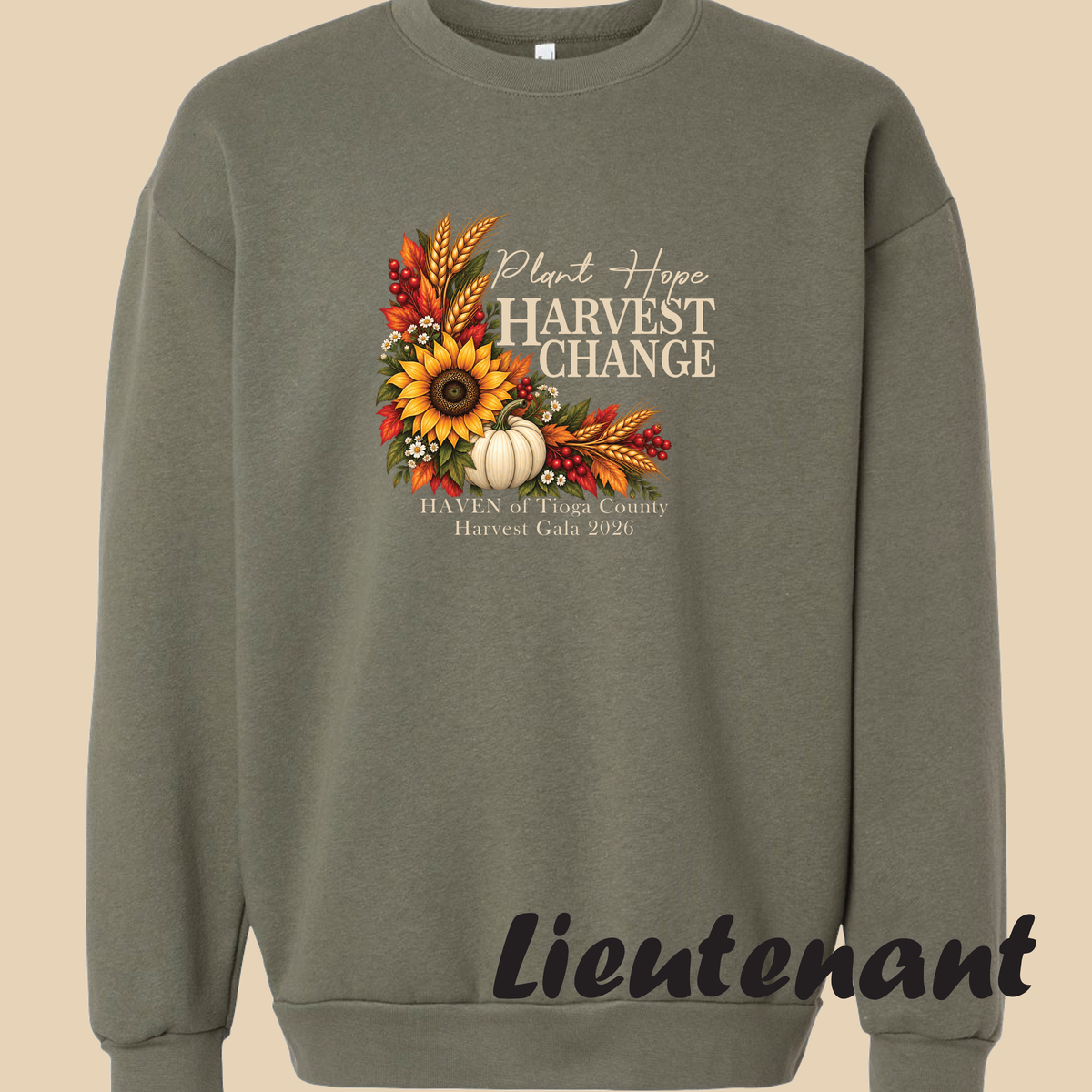 Plant Hope Harvest Change Crew Neck Sweatshirt