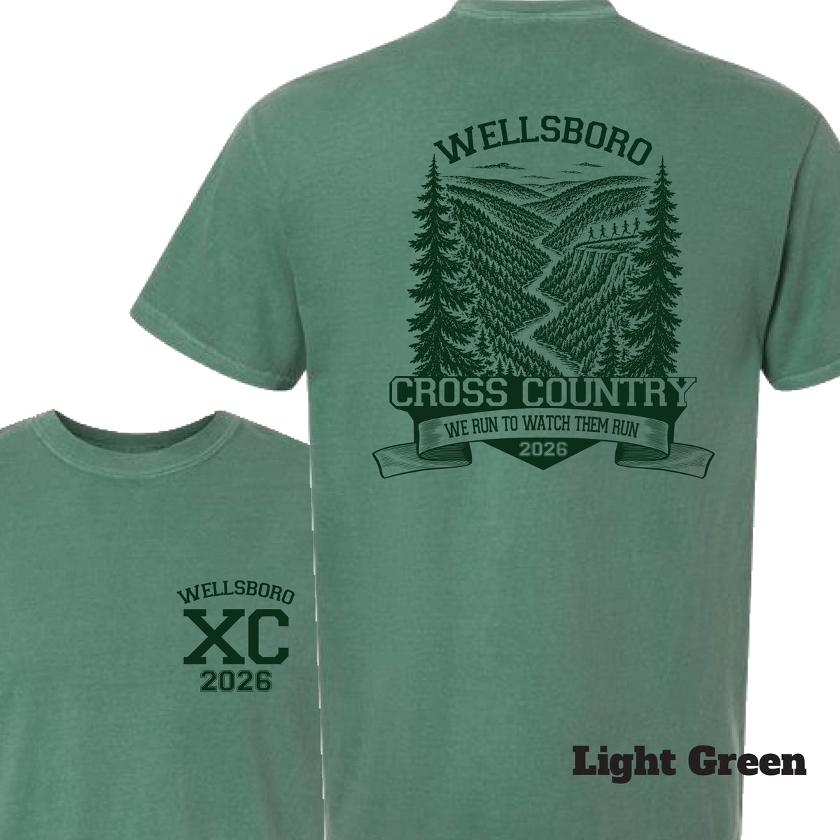 Wellsboro Cross Country Canyon Back