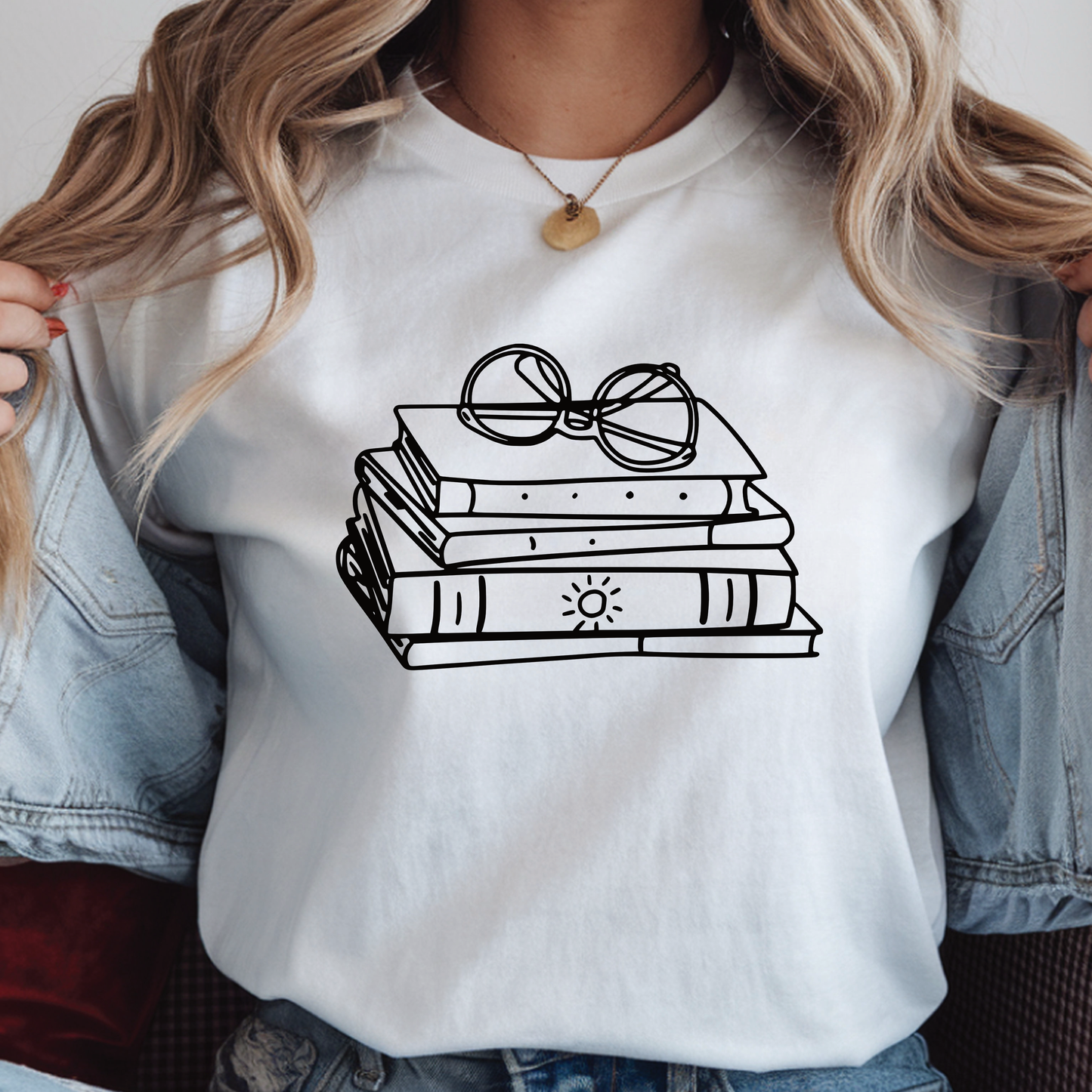 Books And Glasses Shirt