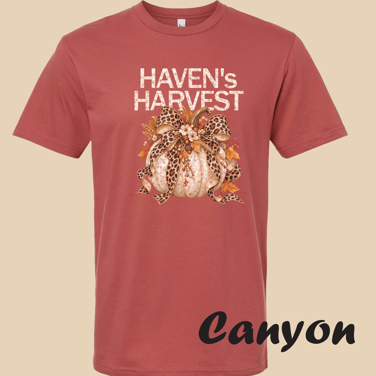 Haven's Harvest Pumpkin T-shirt