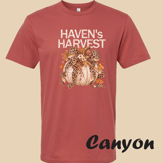 Haven's Harvest Pumpkin T-shirt