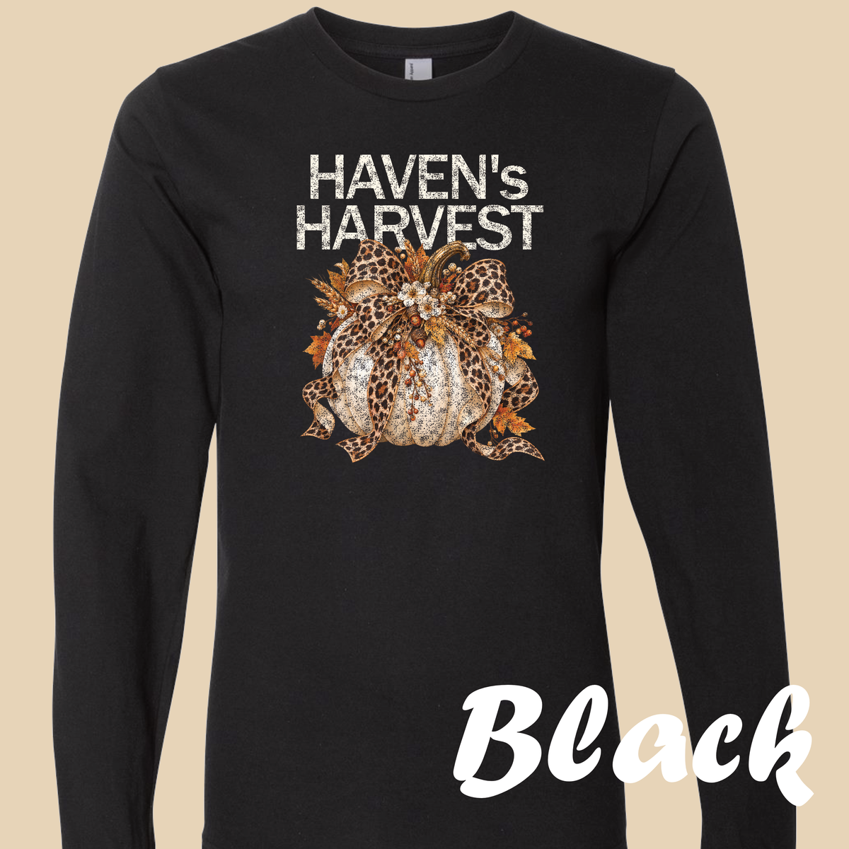 HAVEN's Harvest Pumpkin Long Sleeve