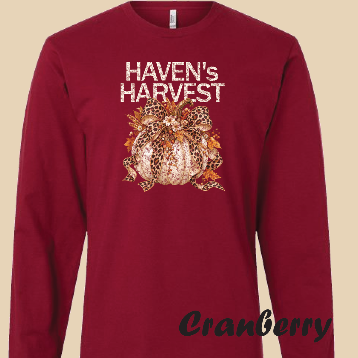 HAVEN's Harvest Pumpkin Long Sleeve