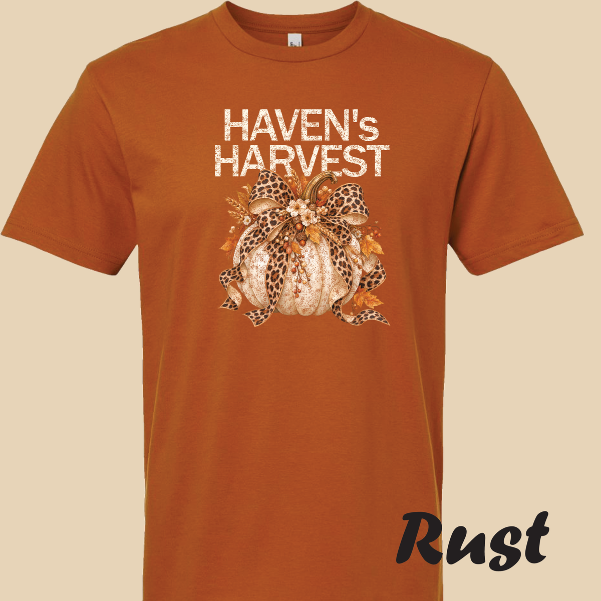 Haven's Harvest Pumpkin T-shirt