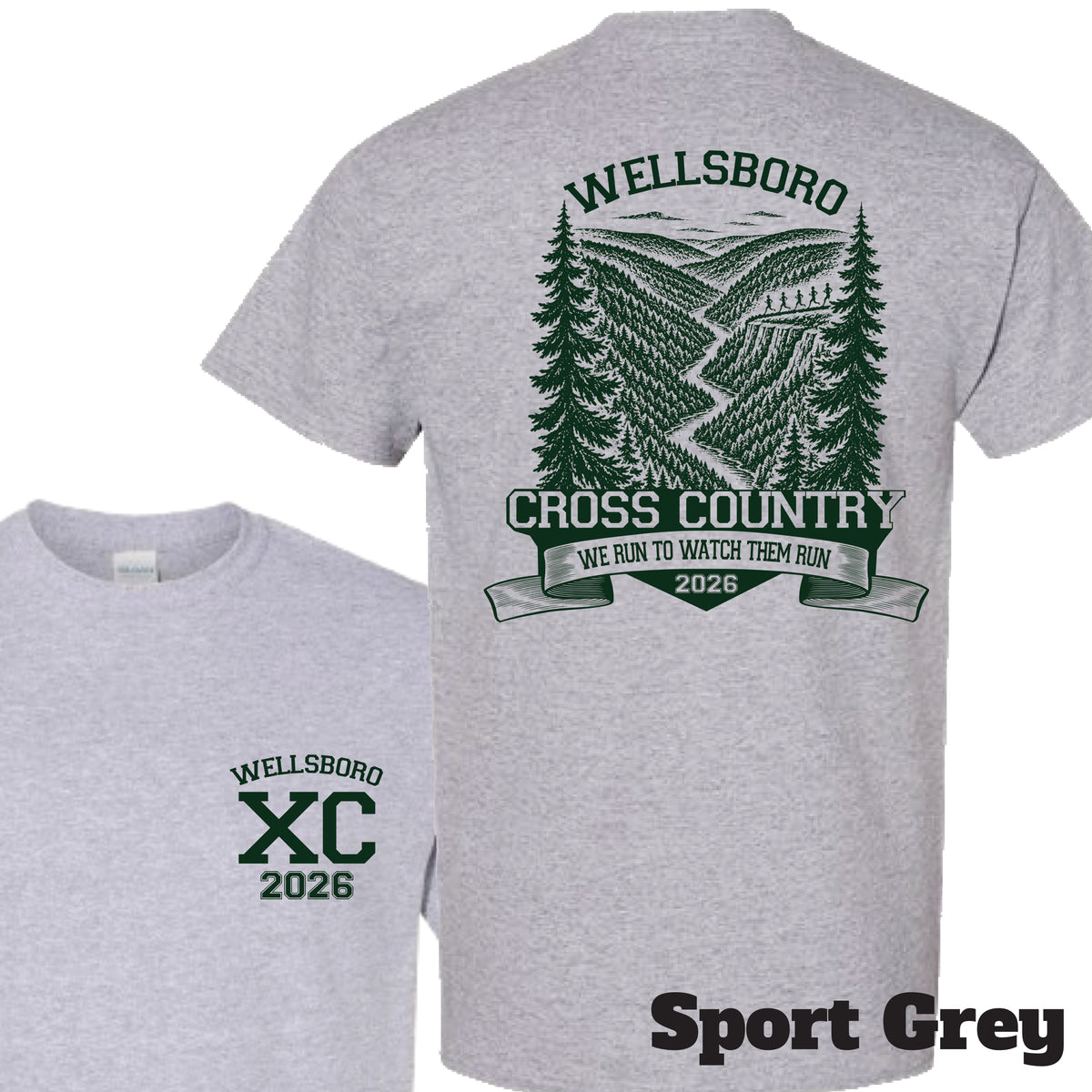 Wellsboro Cross Country Canyon Back