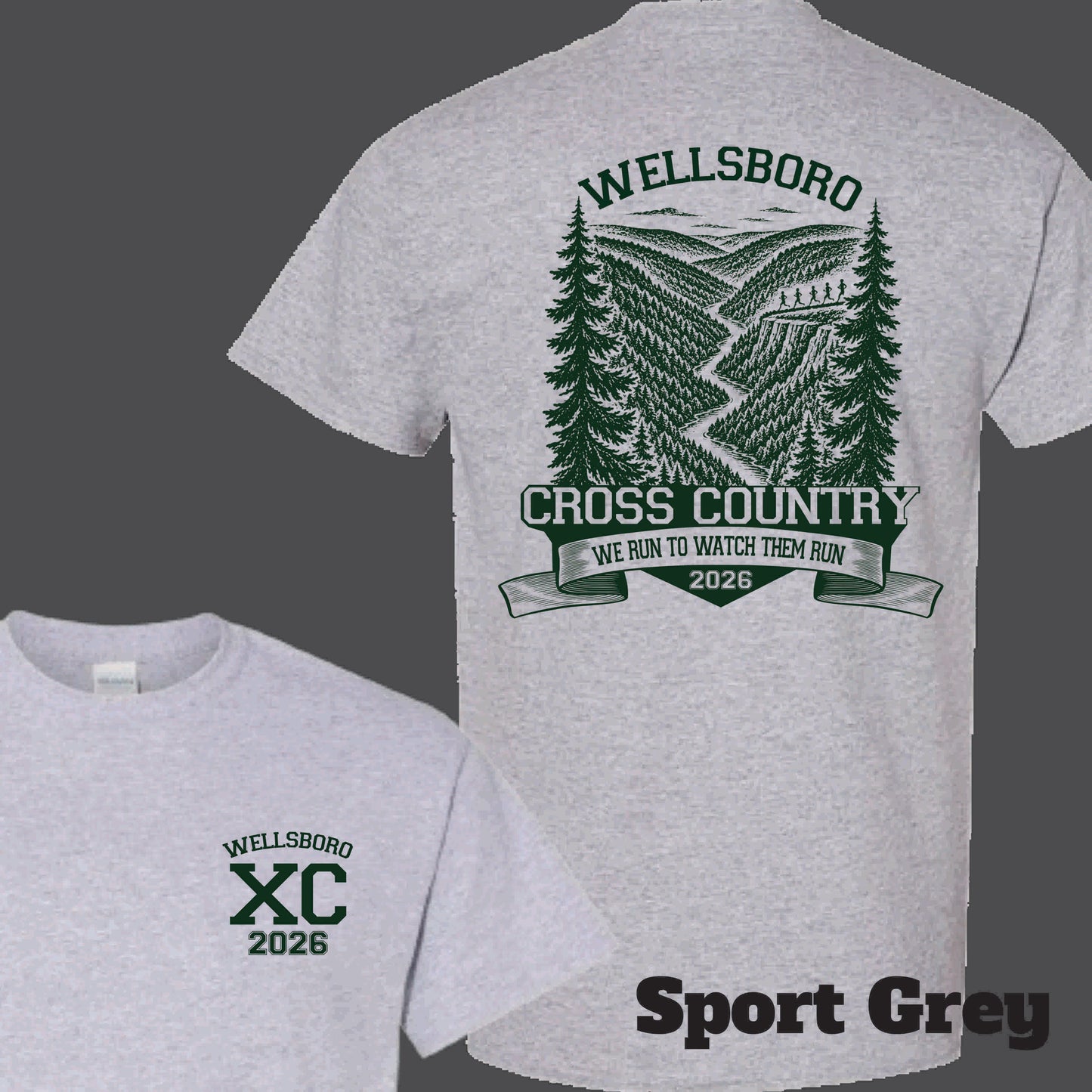 Wellsboro Cross Country Canyon Back
