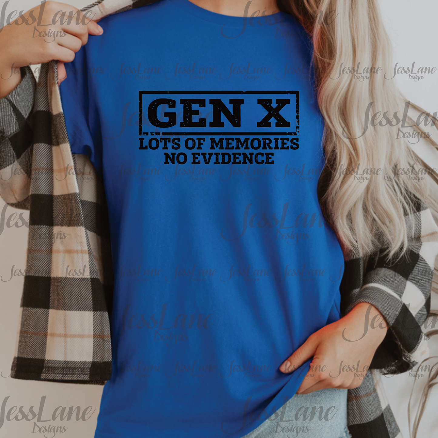 Gen X Lots of Memories No Evidence Shirt
