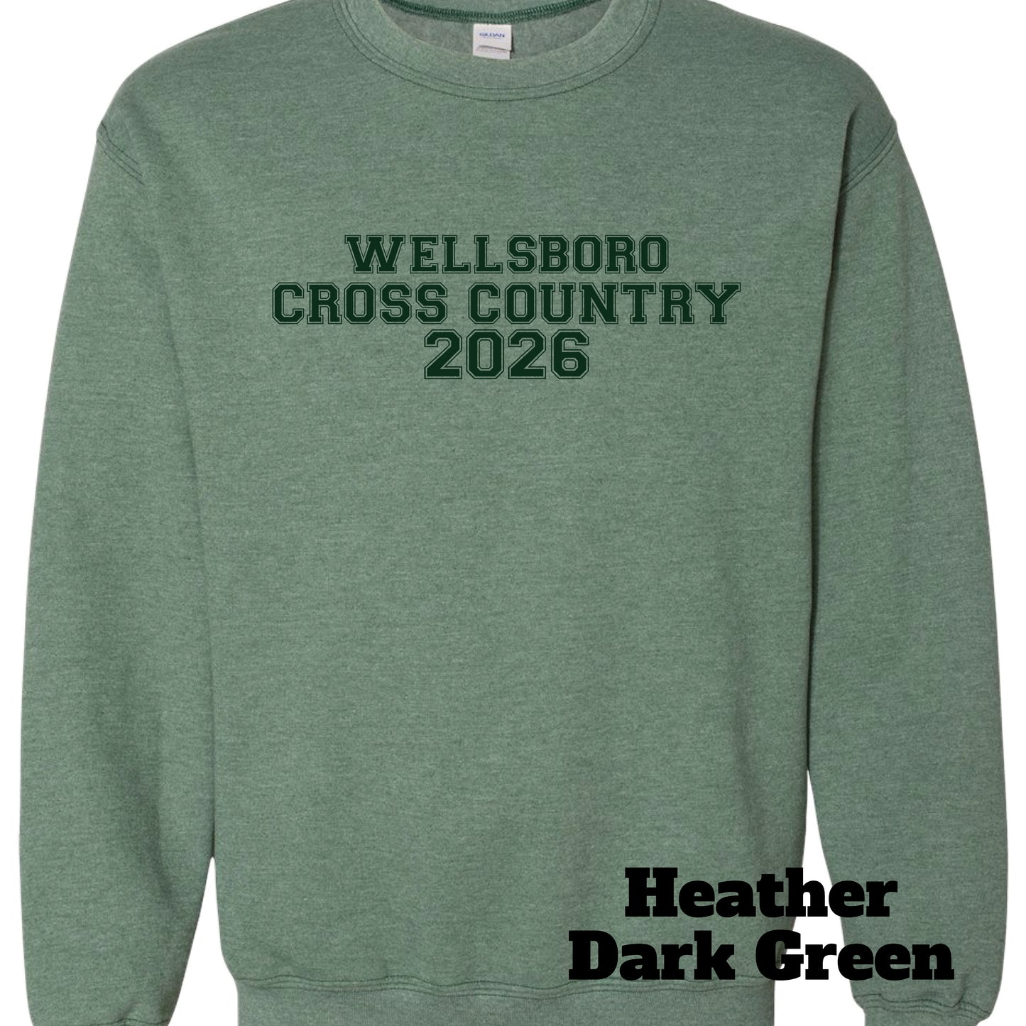 Wellsboro Cross Country Crewneck Sweatshirt