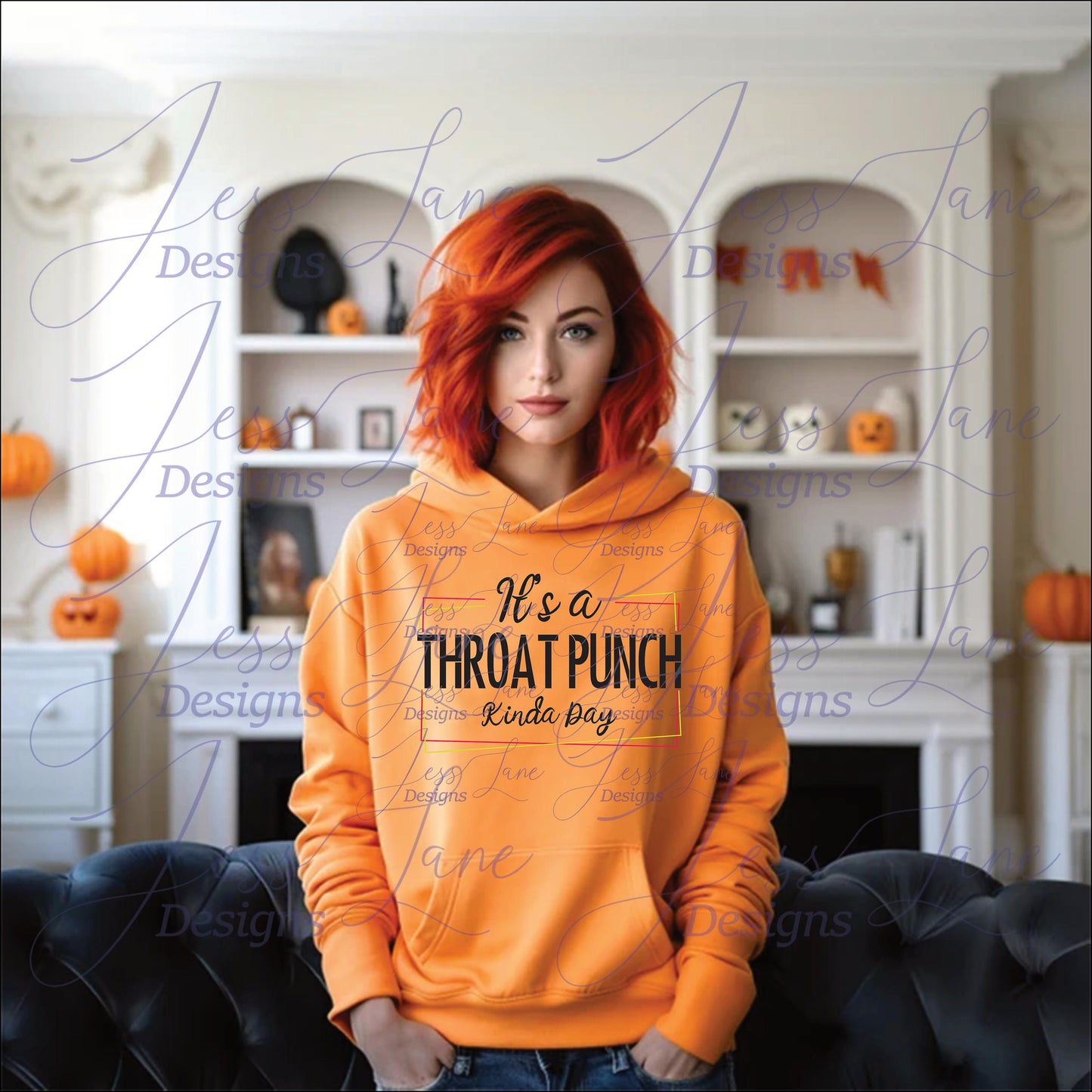 It's a Throat Punch Kinda Day Hoodie