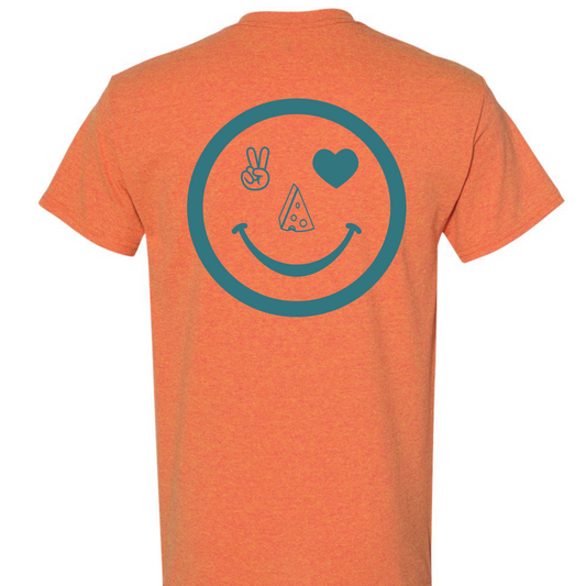 I'm All About Peace Love & Cheesy Smiles T-shirt