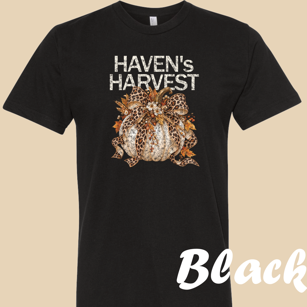 Haven's Harvest Pumpkin T-shirt