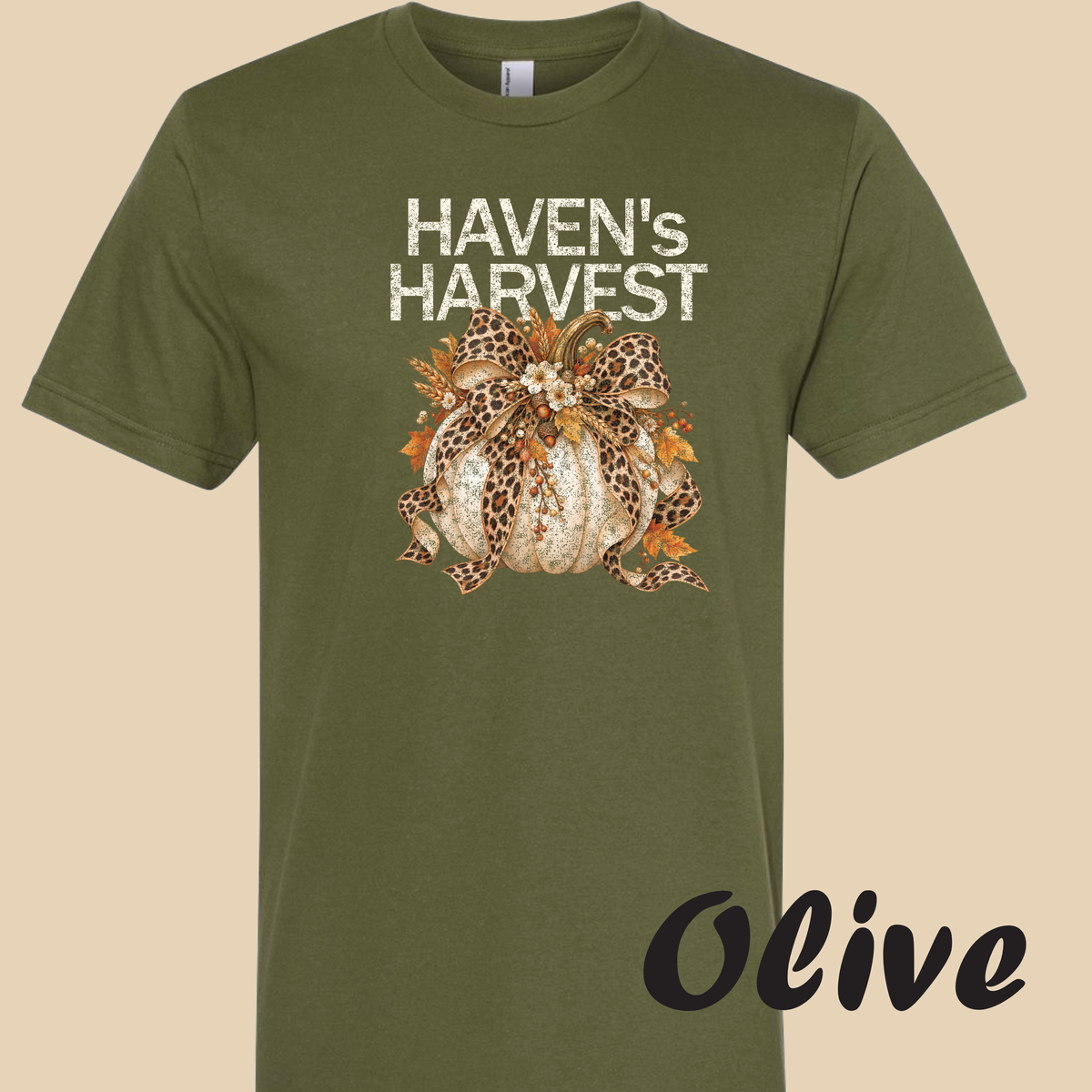 Haven's Harvest Pumpkin T-shirt