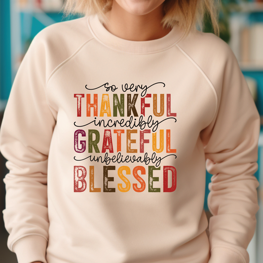 So Very Thankful Sweatshirt